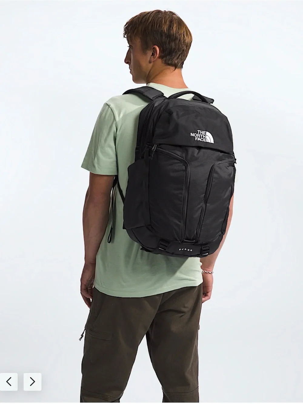 The North Face Black Surge Backpack